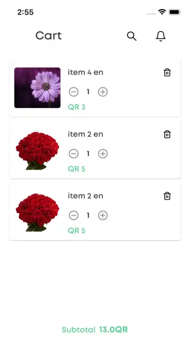 Tangkapan layar Flower-Sale