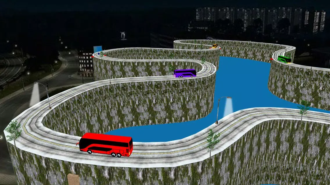 Uphill Climb Bus Simulator 3D Ekran Görüntüleri