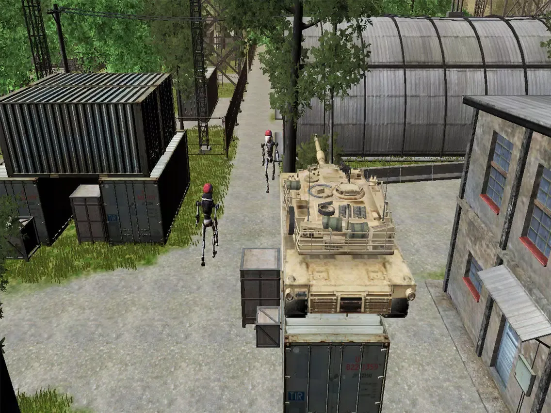 Capturas de tela do Christmas Sniper Shooting 2016 – Robot War Tanks iPad 