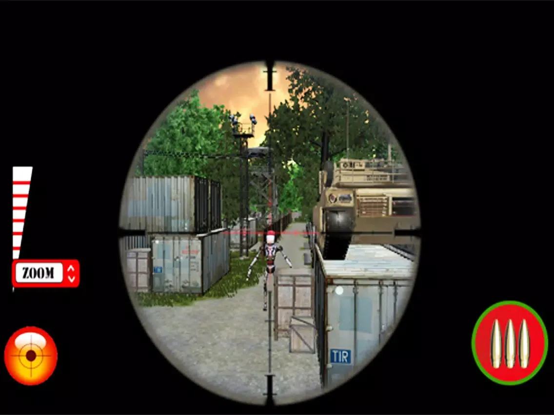 Capturas de tela do Christmas Sniper Shooting 2016 – Robot War Tanks iPad 