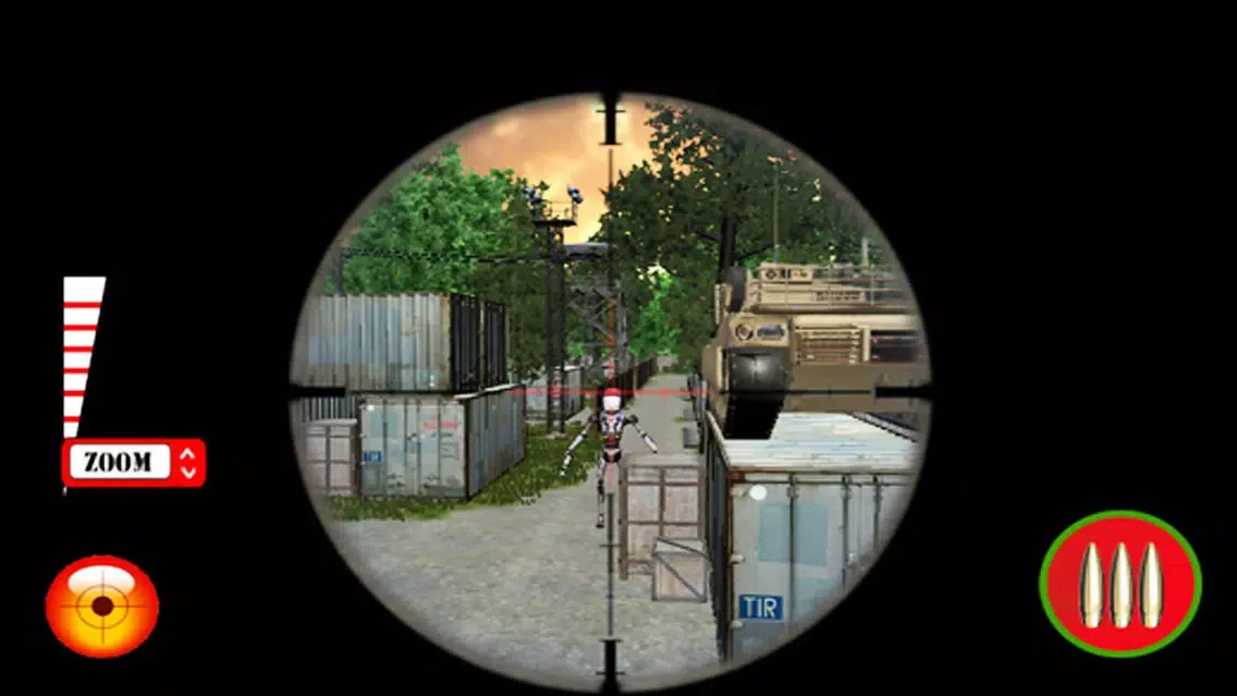 Capturas de tela do Christmas Sniper Shooting 2016 – Robot War Tanks