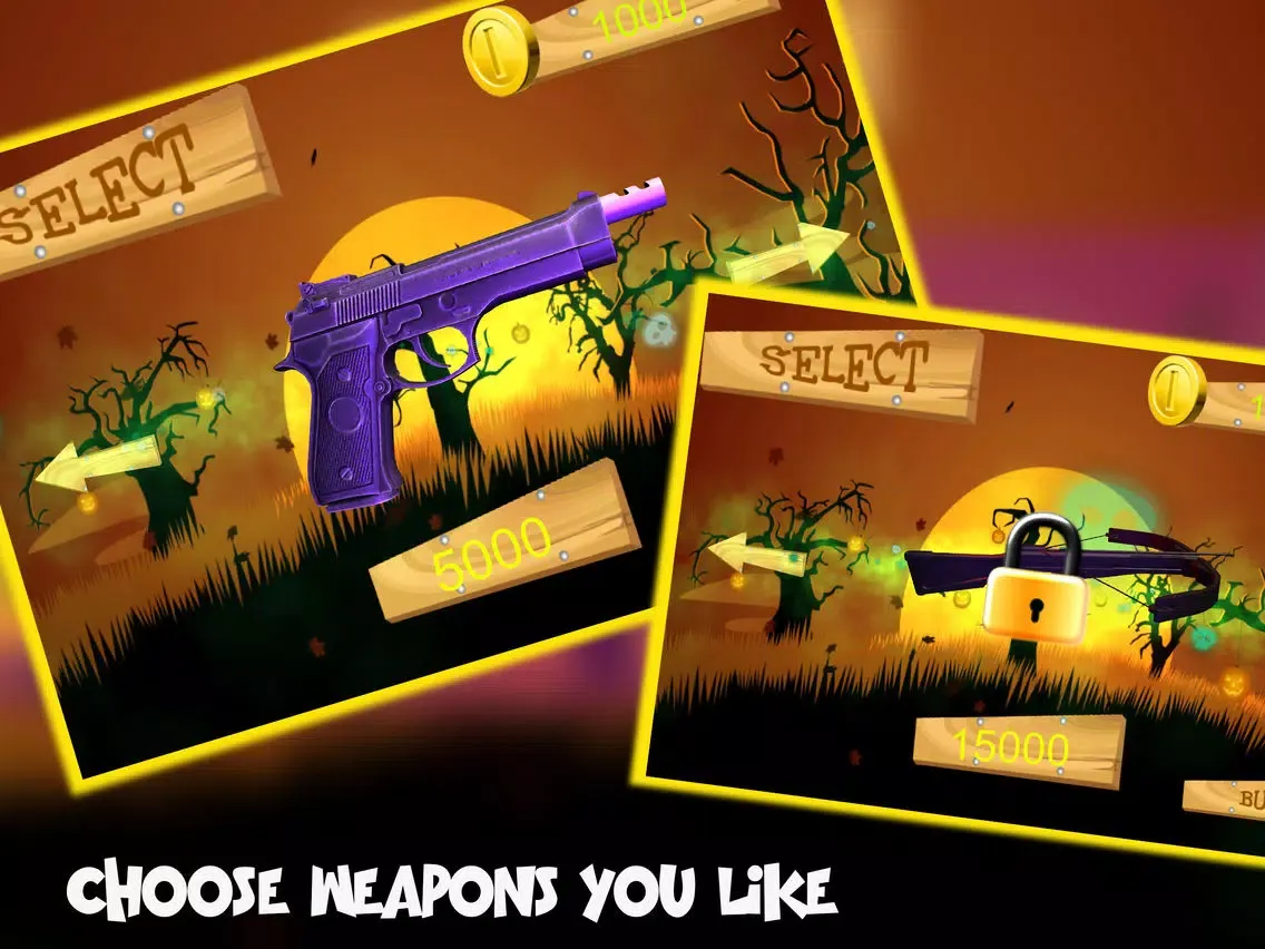 Halloween Town Pumpkin Shooter iPad  スクリーンショット