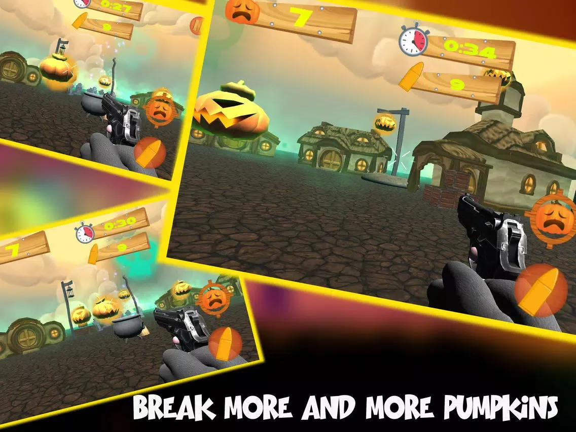 Halloween Town Pumpkin Shooter iPad  スクリーンショット