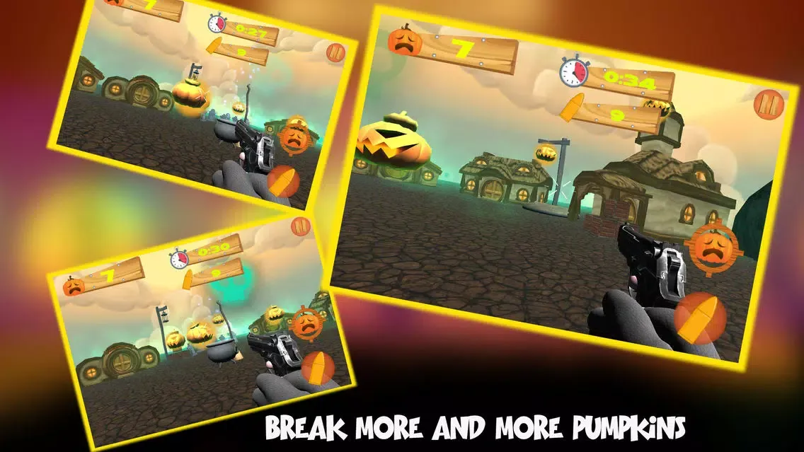 Halloween Town Pumpkin Shooter スクリーンショット
