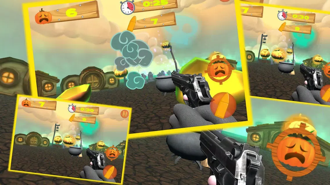 Halloween Town Pumpkin Shooter スクリーンショット