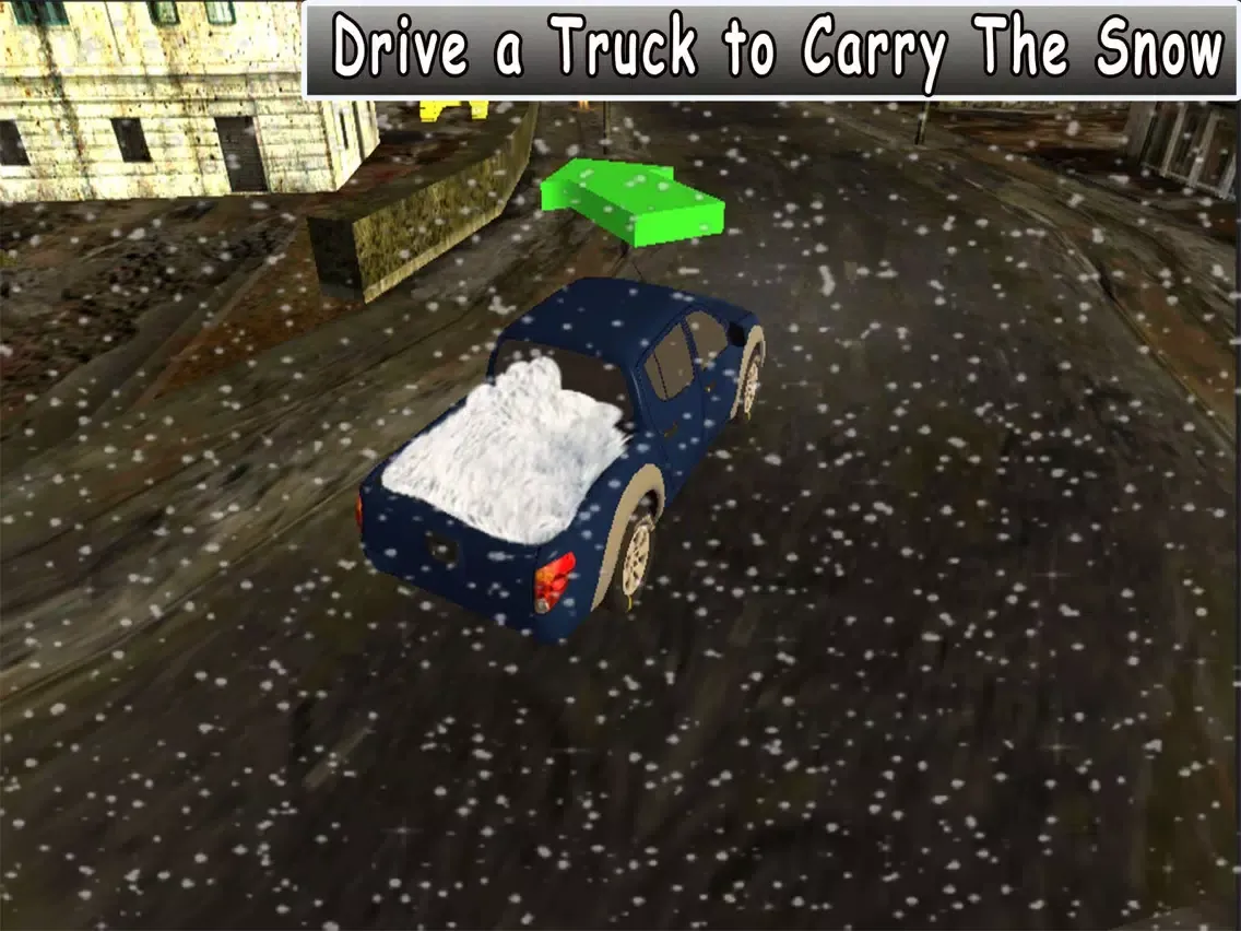 ภาพหน้าจอของ Snow Plow Truck Excavator Simulator 3D - Snowplow iPad 