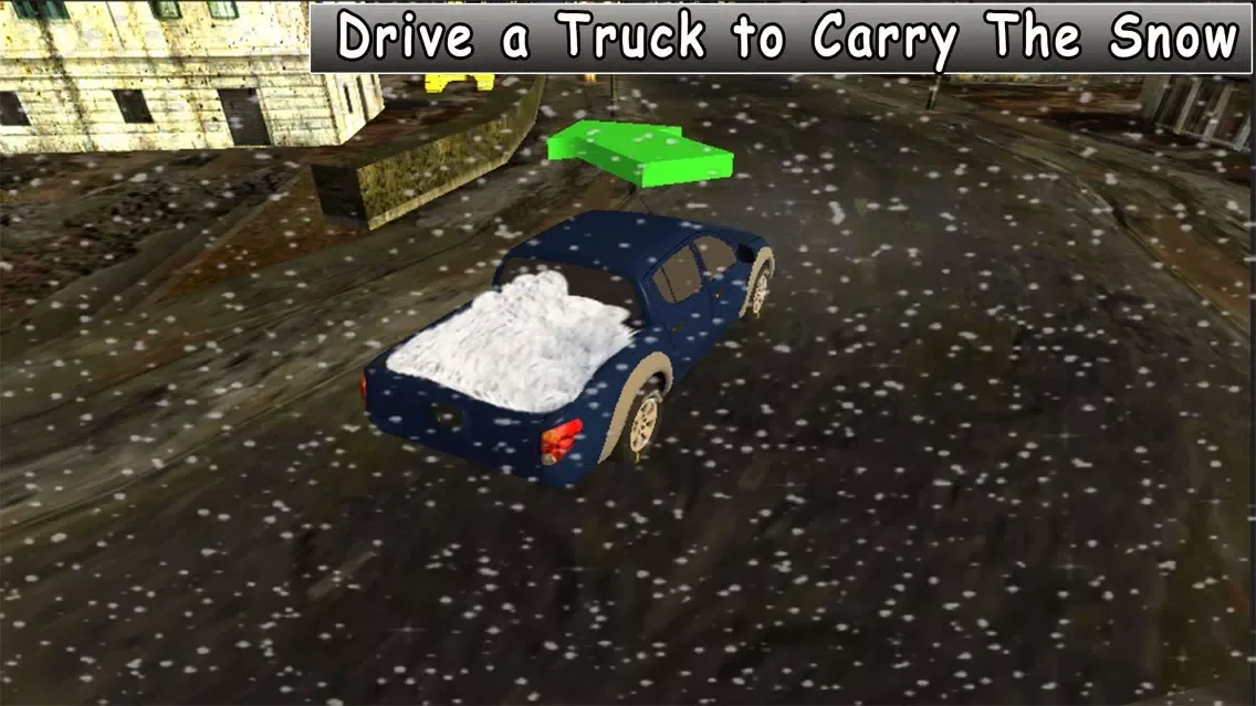 ภาพหน้าจอของ Snow Plow Truck Excavator Simulator 3D - Snowplow