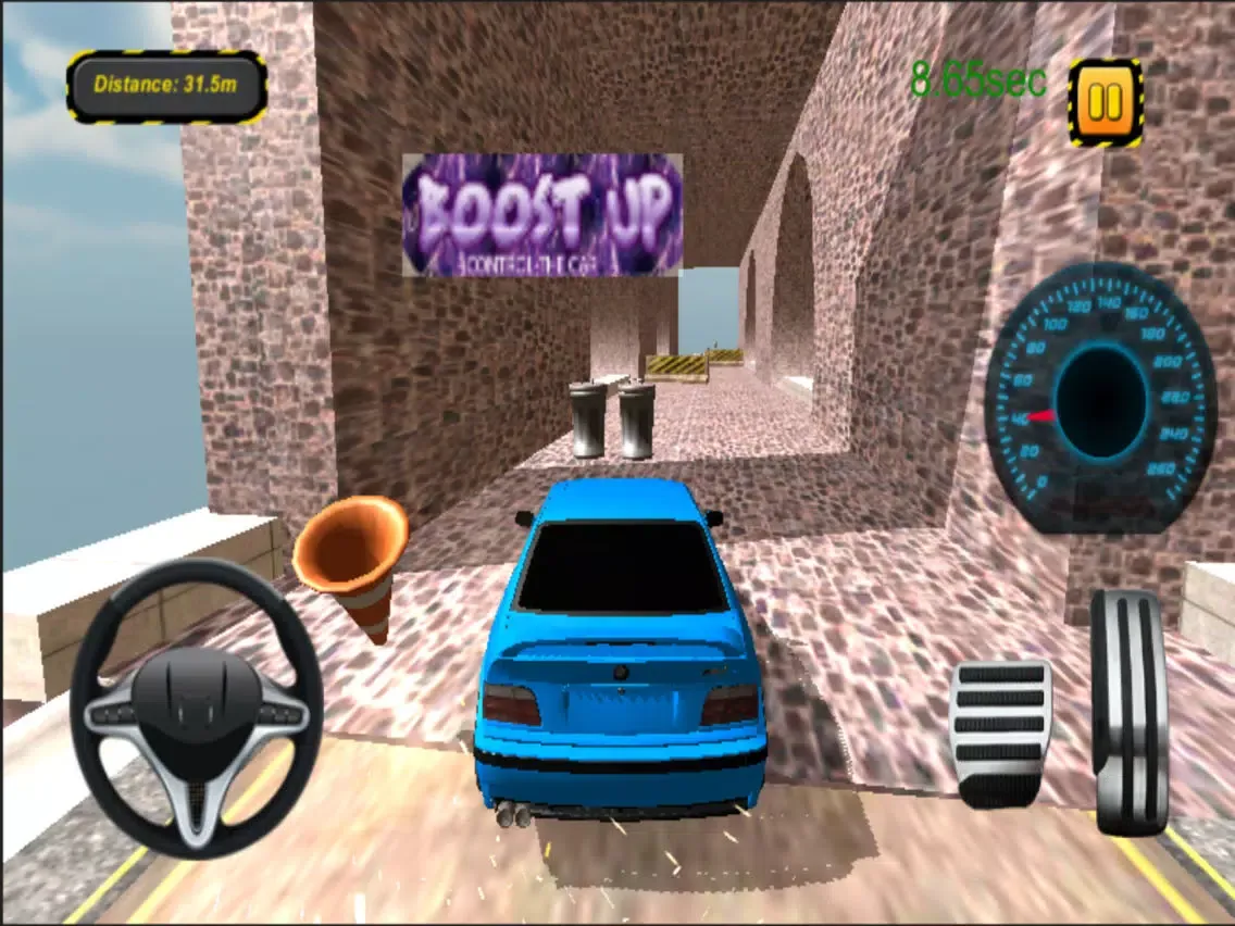 impossible car track driving: Track Driving 3D iPad  سکرین شاٹس