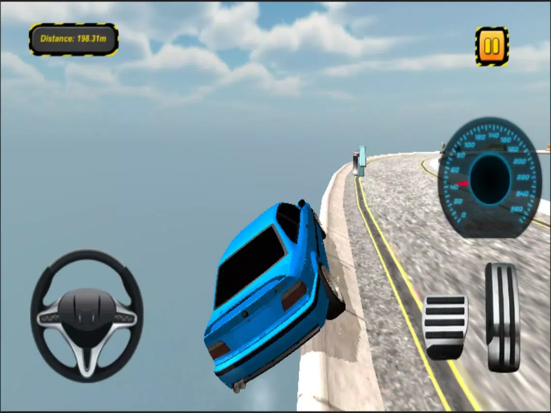 impossible car track driving: Track Driving 3D iPad  سکرین شاٹس