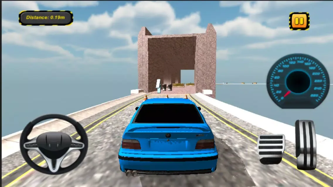 impossible car track driving: Track Driving 3D سکرین شاٹس