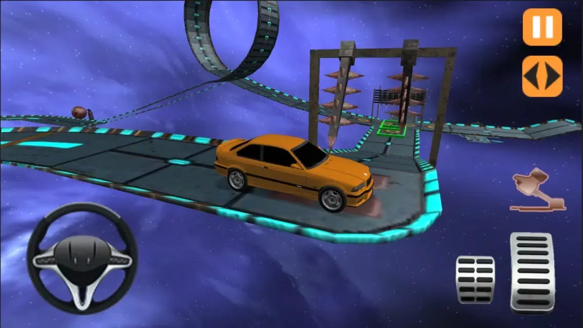 Real Impossible Tracks Stunts : Car Racing Game Ekran Görüntüleri