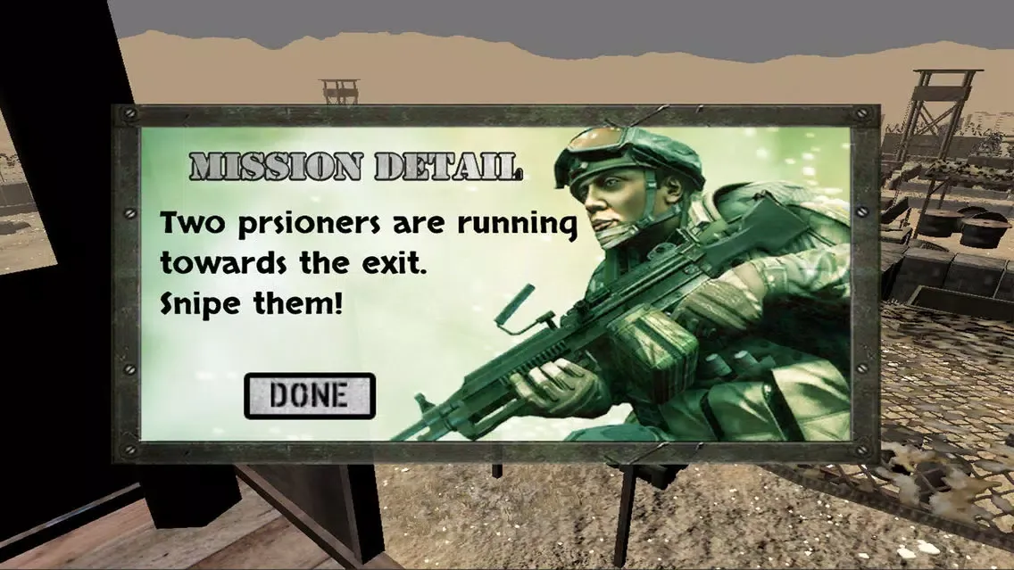 Zrzuty ekranu Prison Break Sniper Shooter - Police Guard Duty 3D