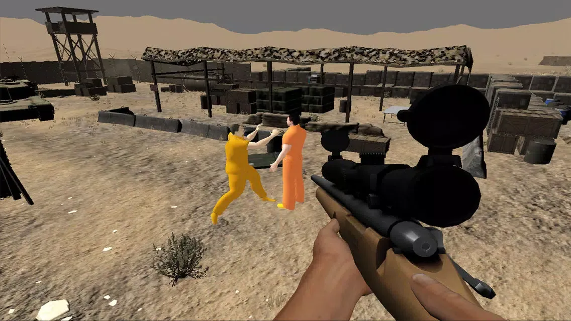 Zrzuty ekranu Prison Break Sniper Shooter - Police Guard Duty 3D