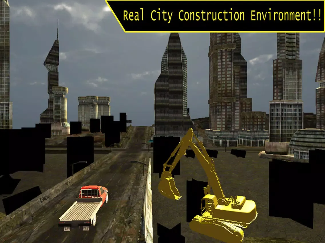 Tangkapan skrin Heavy Crane Operator Simulator 2017 - Backhoe iPad 