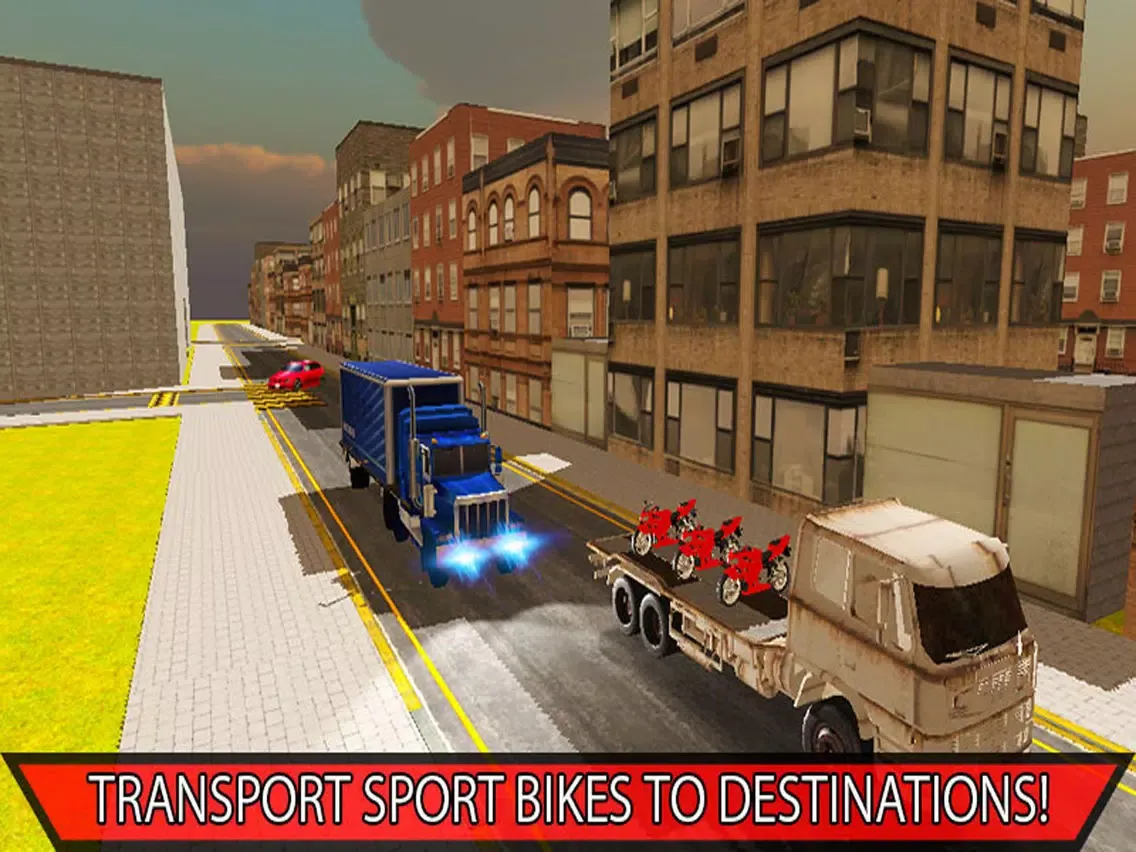 Capturas de pantalla de Sports Bike Transporter Truck iPad 