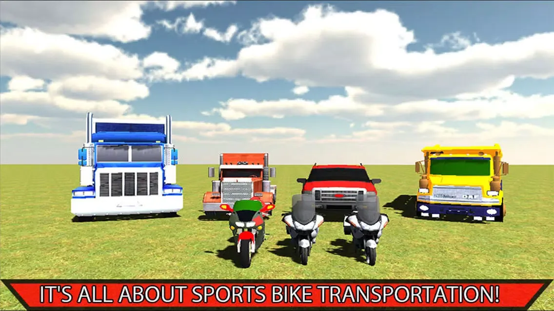 Capturas de pantalla de Sports Bike Transporter Truck