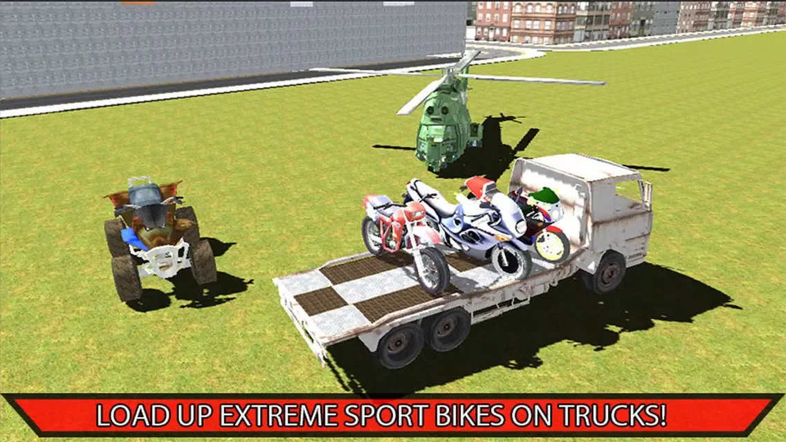 Capturas de pantalla de Sports Bike Transporter Truck