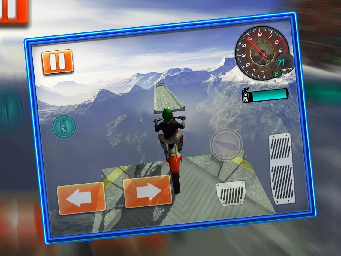 Impossible Moto Stunt Bike iPad  Ekran Görüntüleri