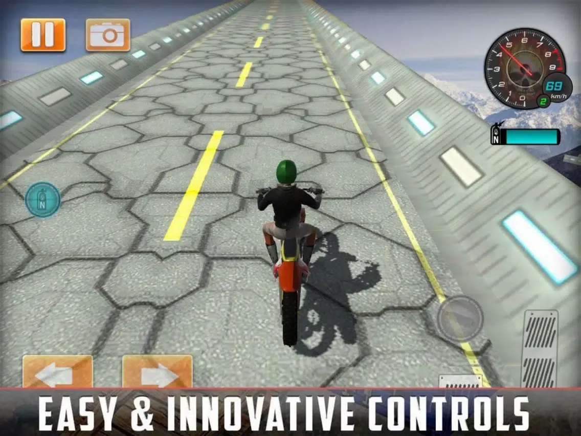 Impossible Tricky Moto Racer iPad 应用截图