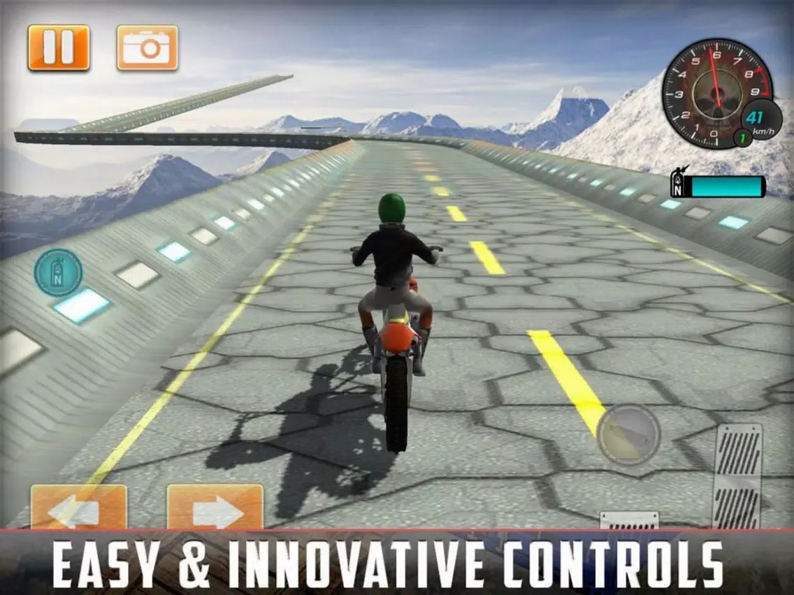 Impossible Tricky Moto Racer iPad 应用截图