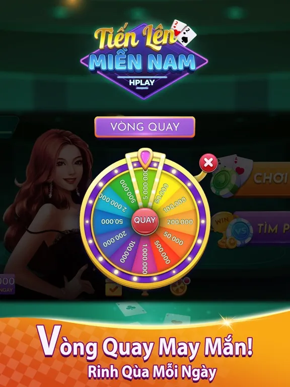 Zrzuty ekranu Tiến Lên Miền Nam HPlay iPad 