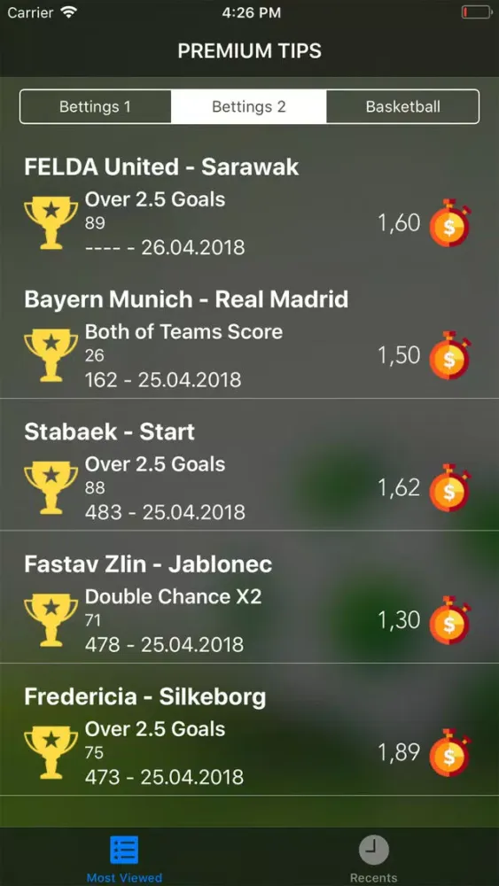 Betting Tips Premium - Daily স্ক্রিনশট