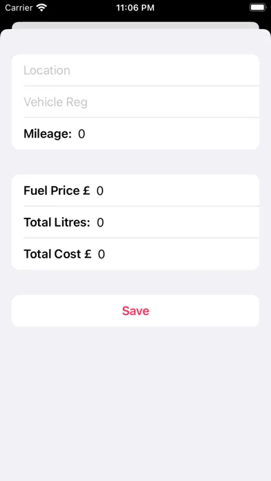 Zrzuty ekranu MyFuel - Track Fuel Expenses