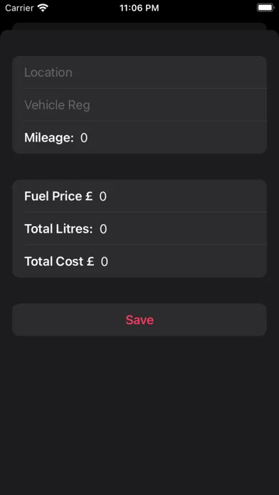 Zrzuty ekranu MyFuel - Track Fuel Expenses