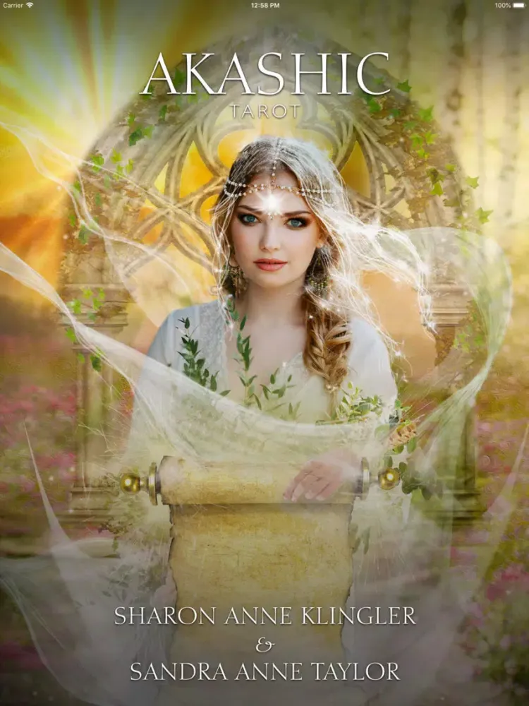 Скриншоты Akashic Tarot iPad 