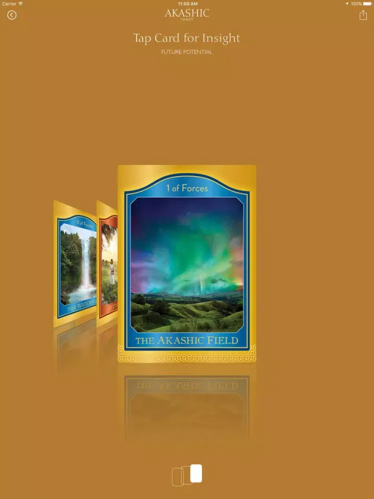 Скриншоты Akashic Tarot iPad 