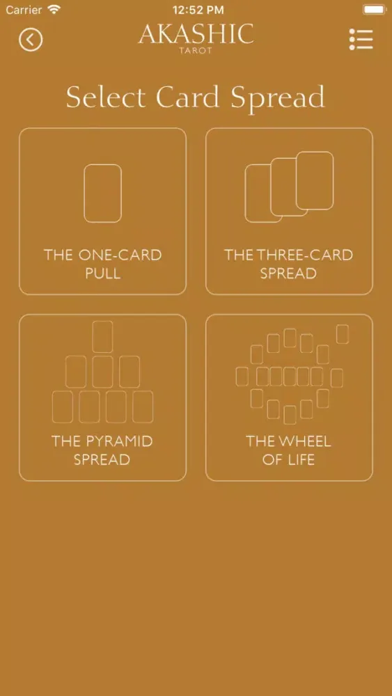 Скриншоты Akashic Tarot