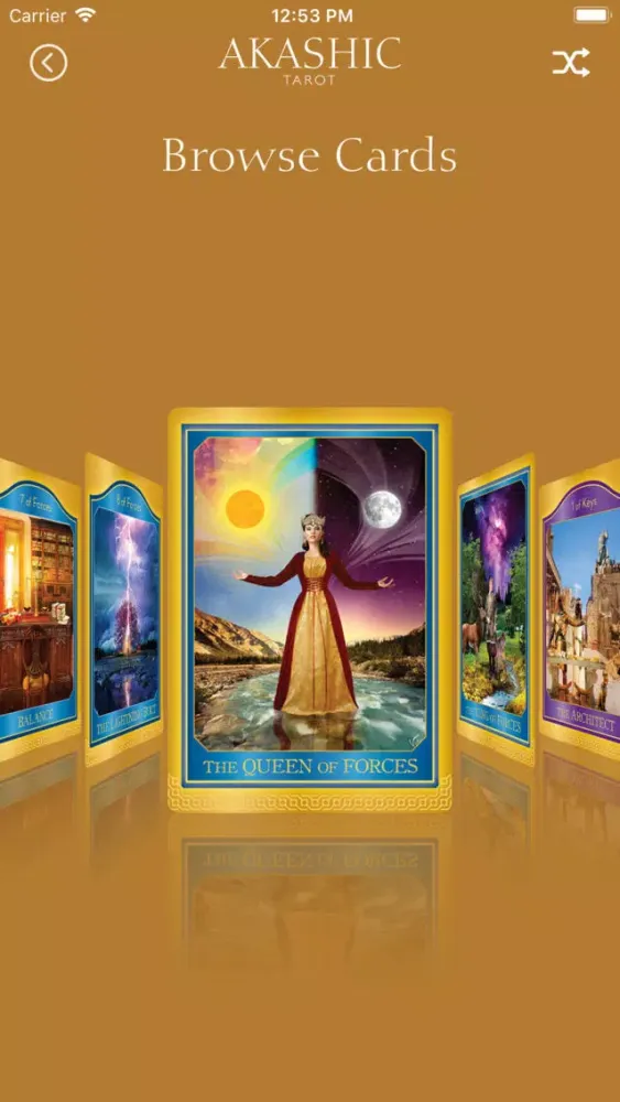 Скриншоты Akashic Tarot