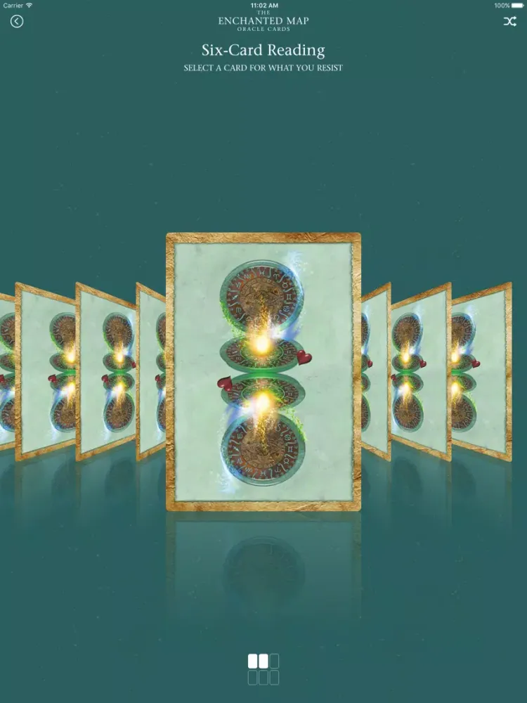 Enchanted Map Oracle Cards iPad  স্ক্রিনশট