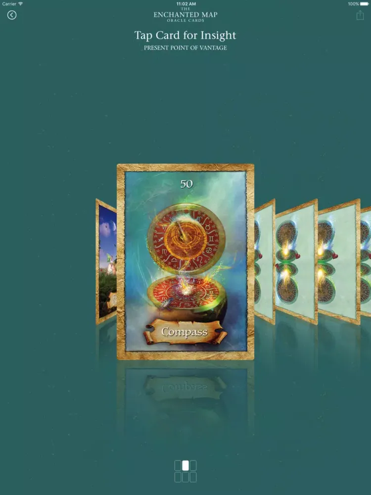 Enchanted Map Oracle Cards iPad  স্ক্রিনশট