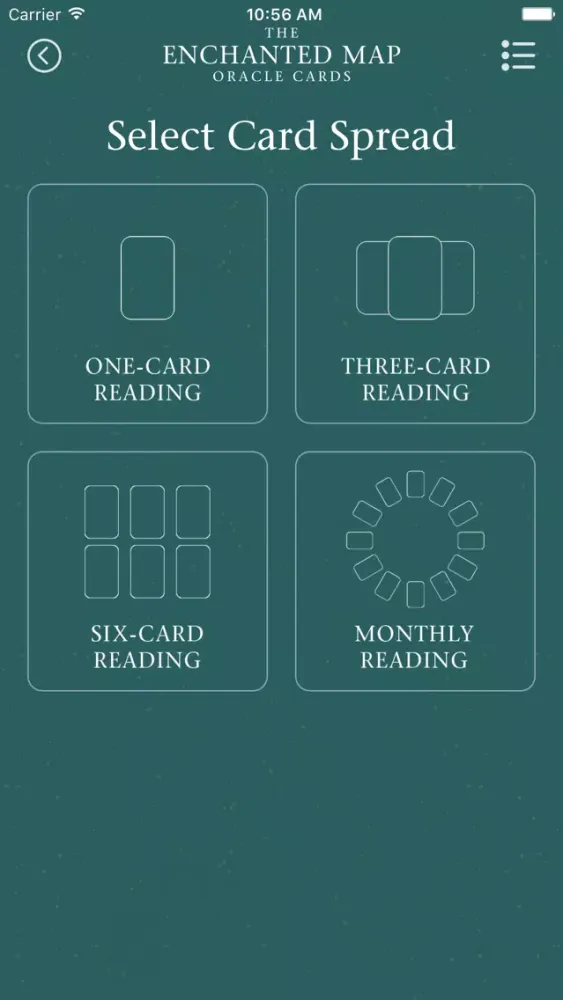 Enchanted Map Oracle Cards স্ক্রিনশট