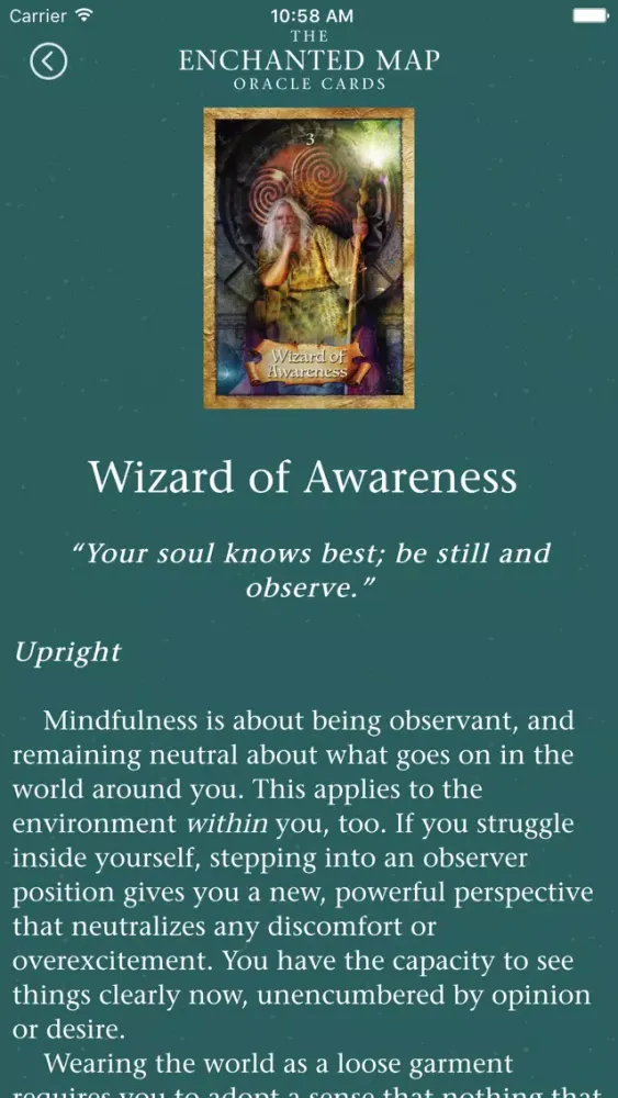 Enchanted Map Oracle Cards স্ক্রিনশট