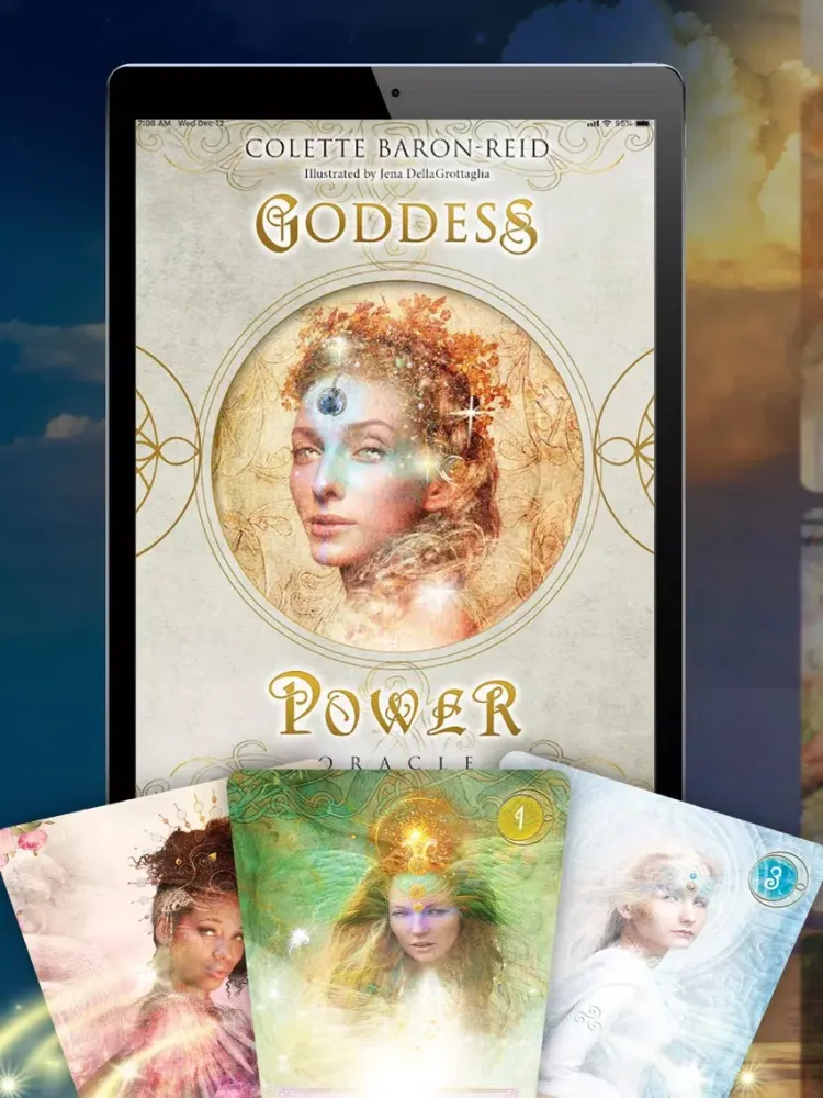 Capturas de pantalla de Goddess Power Oracle iPad 