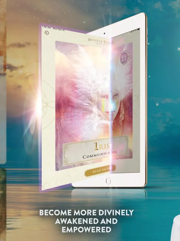 Capturas de pantalla de Goddess Power Oracle iPad 