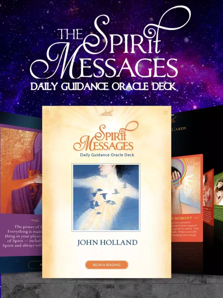 Spirit Messages Daily Guidance iPad  سکرین شاٹس