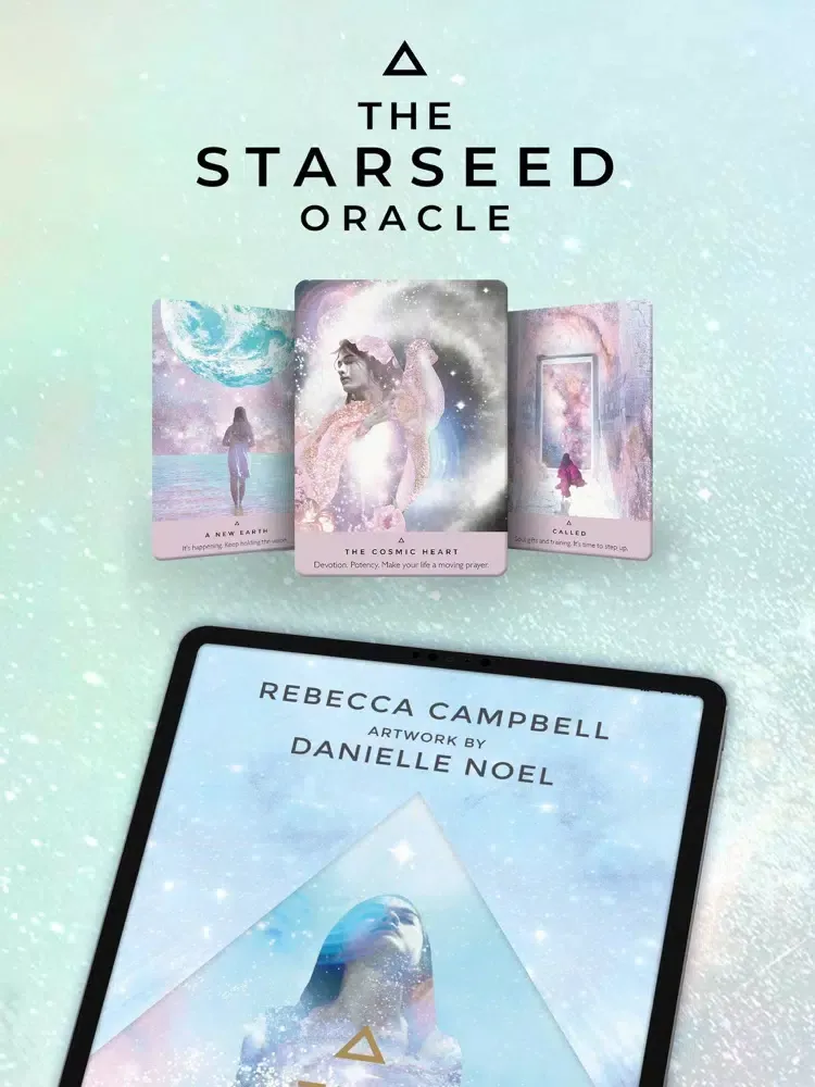 Tangkapan layar The Starseed Oracle iPad 