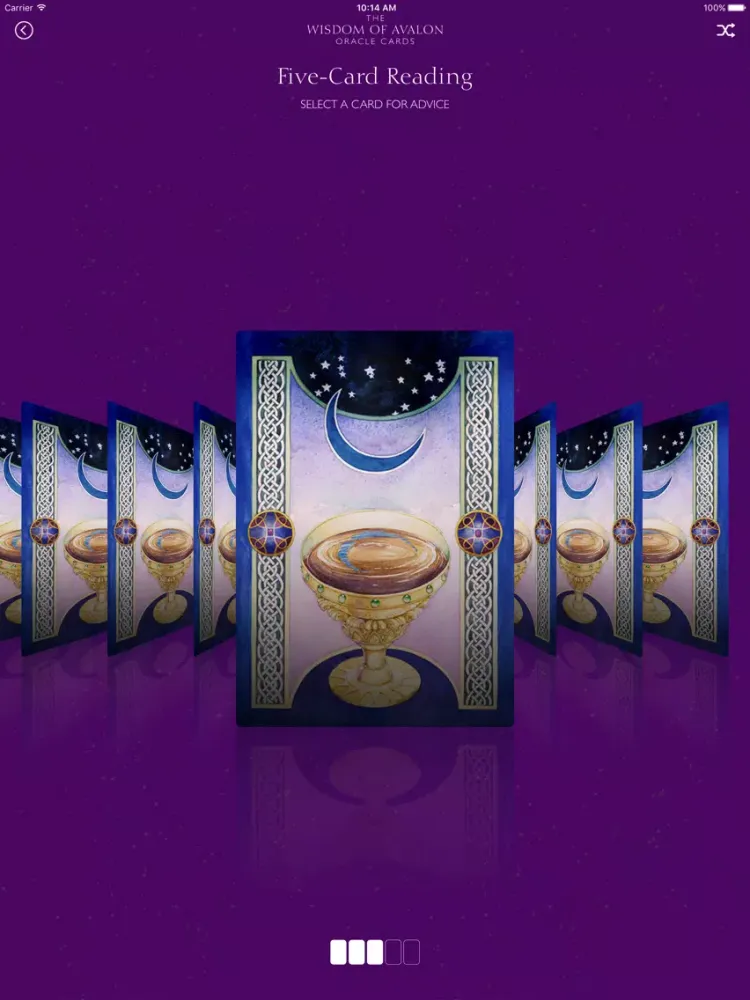 Capturas de pantalla de The Wisdom of Avalon iPad 
