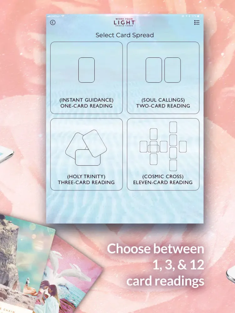 Work Your Light Oracle Cards iPad  スクリーンショット
