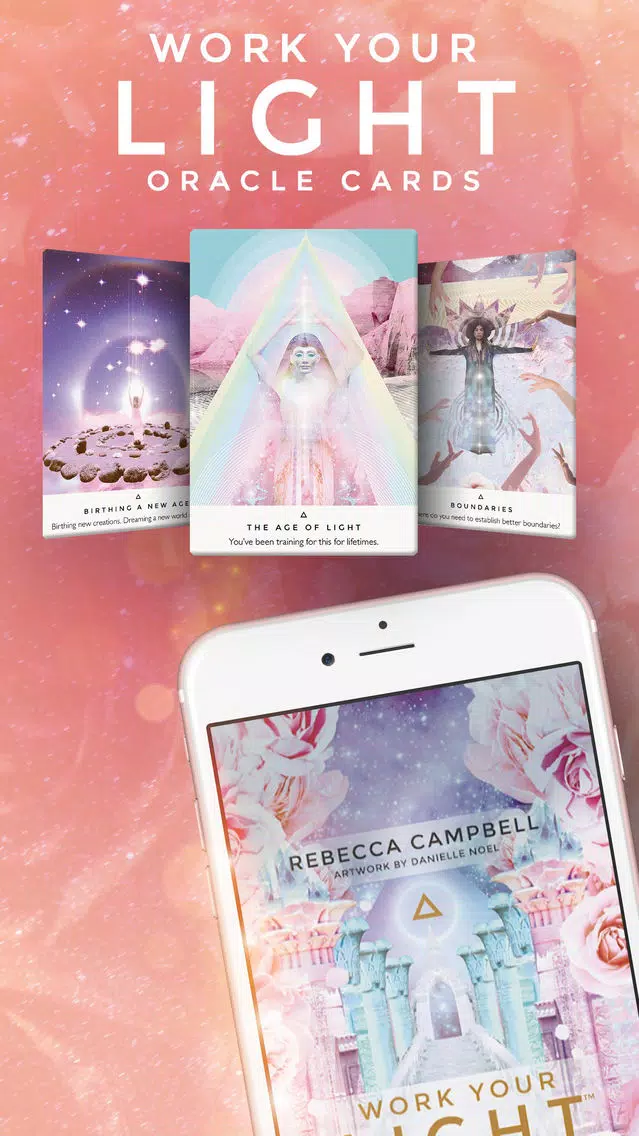 Zrzuty ekranu Work Your Light Oracle Cards