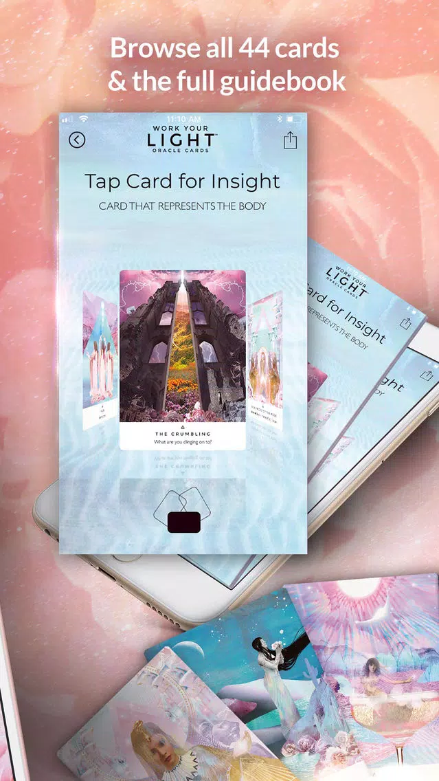 Zrzuty ekranu Work Your Light Oracle Cards