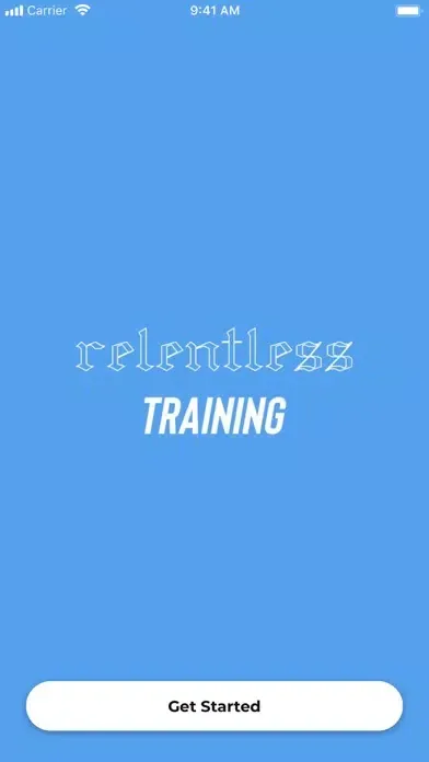 Relentless Training स्क्रीनशॉट
