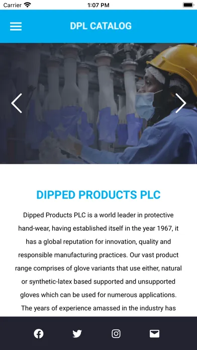 Capturas de tela do DPL Gloves