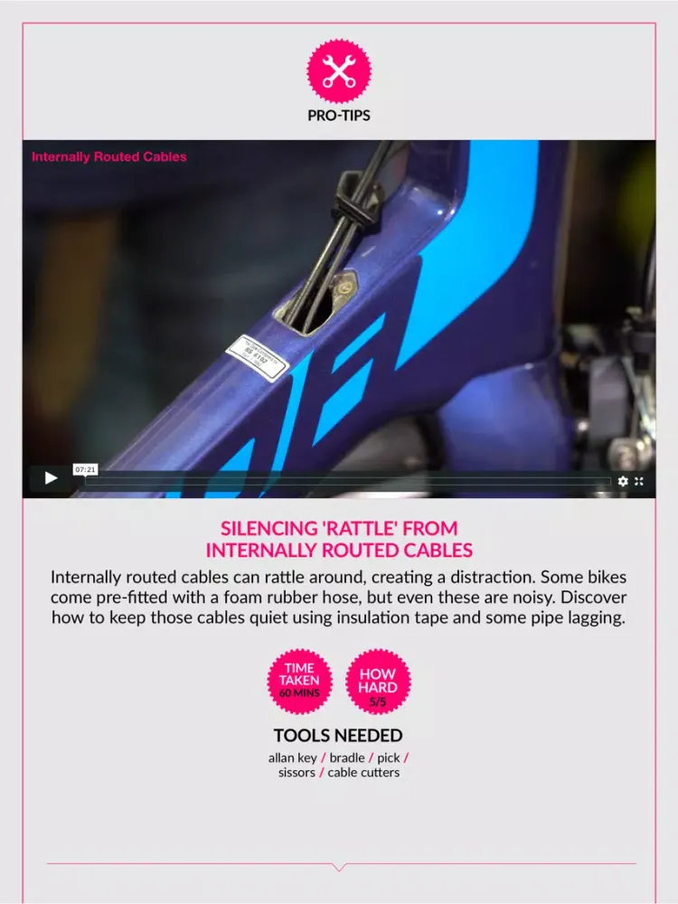 Tangkapan layar Bike Repair Guide iPad 