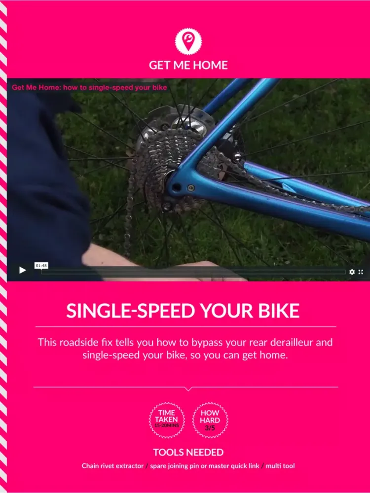 Tangkapan layar Bike Repair Guide iPad 