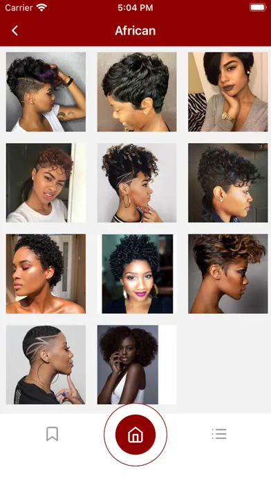 Short Hairstyles & Haircuts Screenshots