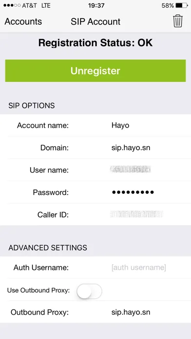 Screenshot di Hayo Télécom Téléphone Pro